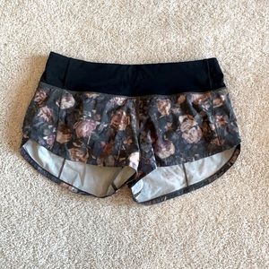 2” inseam size 4 lulu running shorts